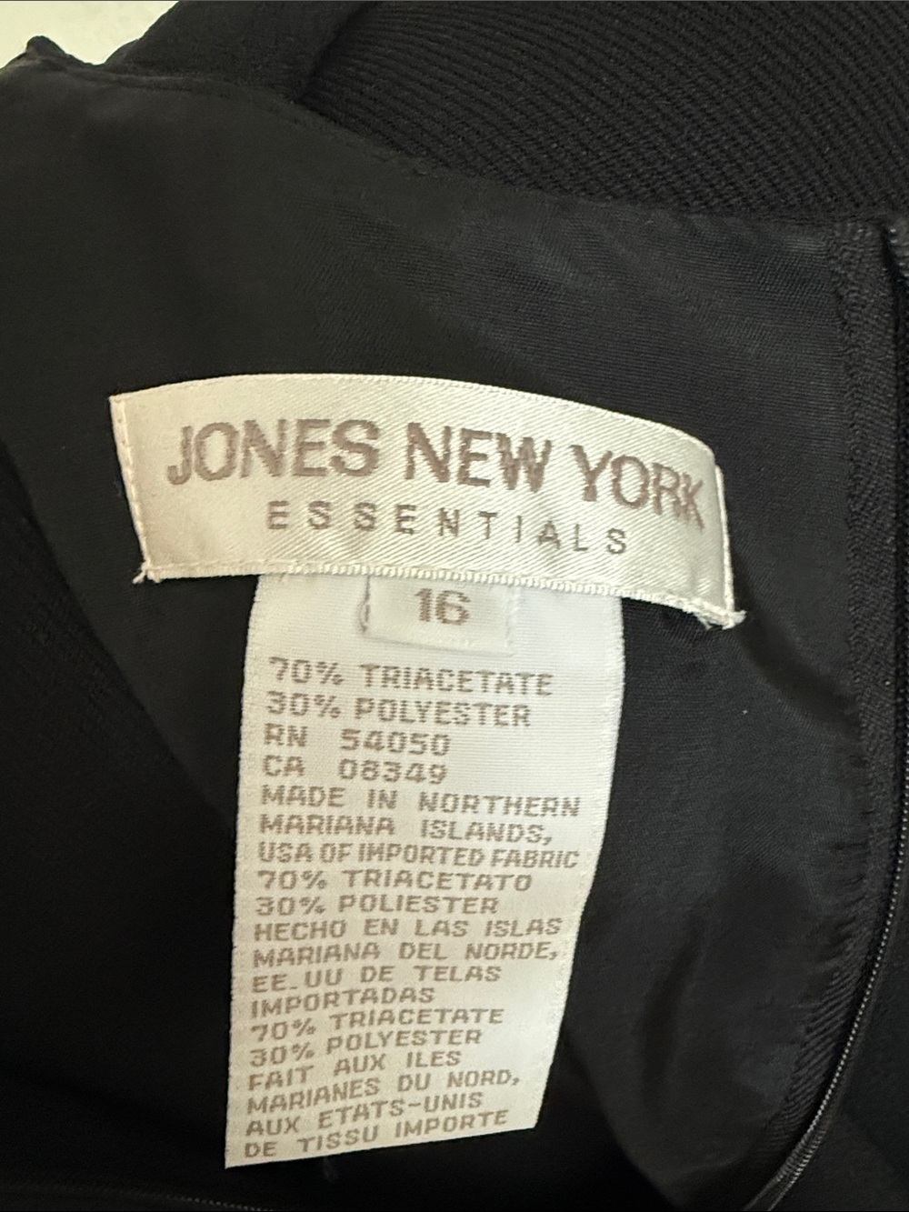 Jones New York Black Midi Sheath Dress - Picture 4 of 4